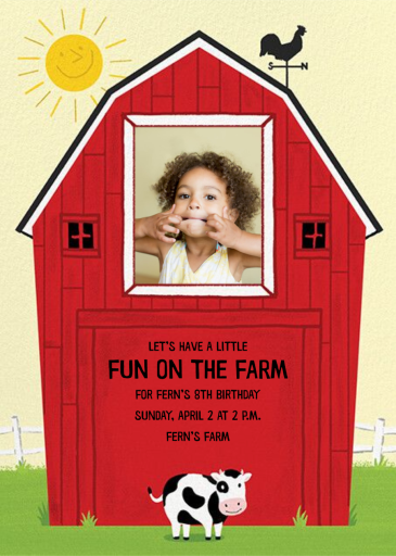 Barn Raising by Paperless Post