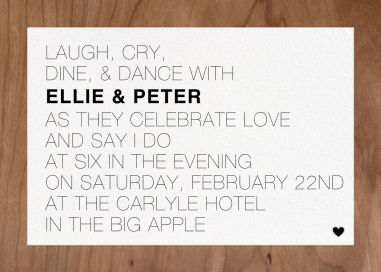 Memoir - Wedding Invitation by Paperless Post