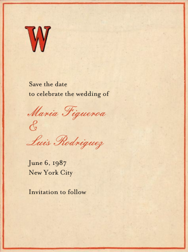 Red Letter by John Derian - Back