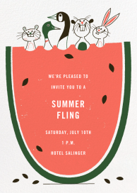 Melon Ballers - Summer Party Invitation by Paperless Post