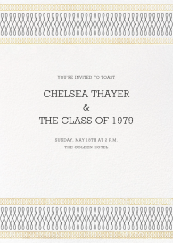 Spirals (Invitation) - Graduation Party Invitation by Paperless Post