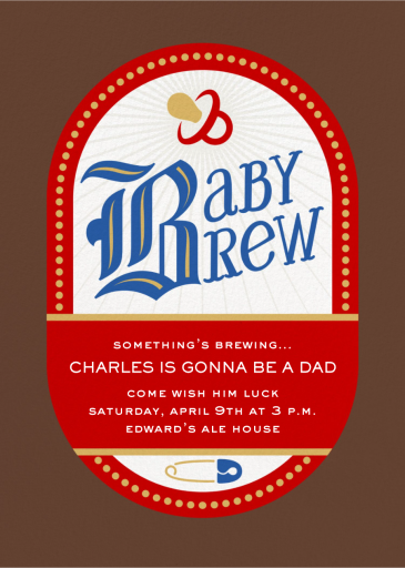 Brew Addition - Baby Shower Invitation by Paperless Post