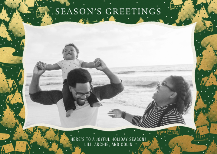 Winter Woodland - Holiday Card by Paperless Post