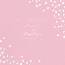 Ikat Dot (Save the Date) by Oscar de la Renta