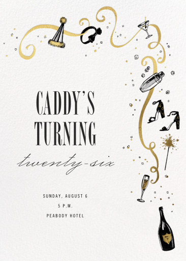 Feeling Bubbly - Party Invitation by Paperless Post