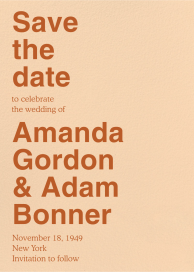 Woofer - Save the Date by Paperless Post