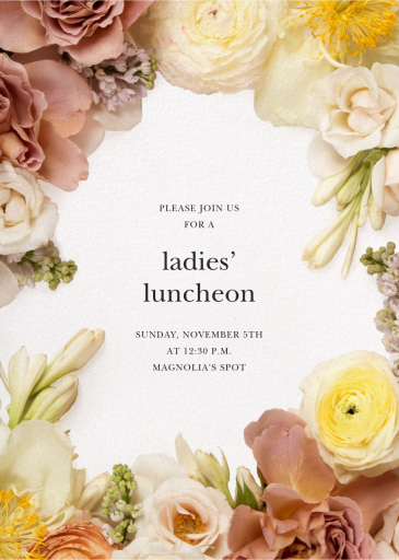 Pluviose - Brunch Invitation by Putnam & Putnam