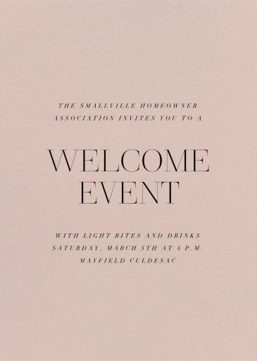 Antique Pink - Invitation by Paperless Post