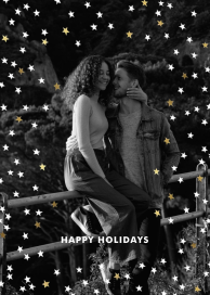 Sky Glitter Photo - Greeting Card by kate spade new york