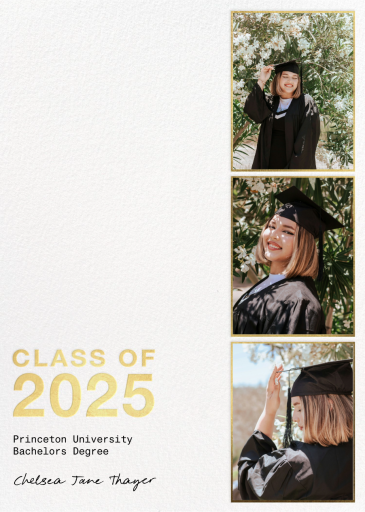 Graduation Booth (Tall) - Announcement by Paperless Post
