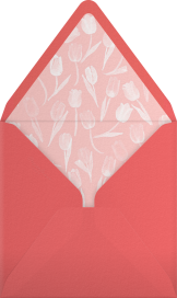 Tulip Bed - Paperless Post Envelope