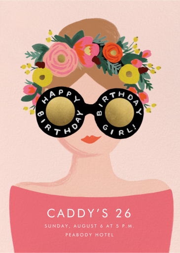 Queen for a Day - Birthday Invitation by Rifle Paper Co.