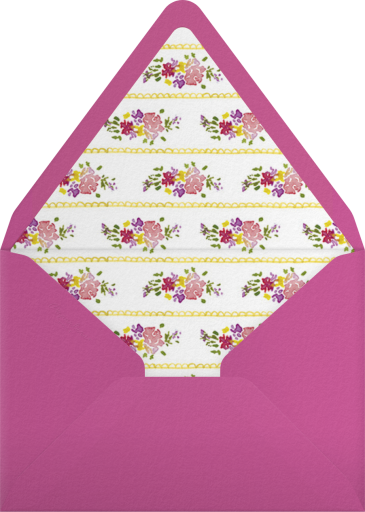 Petits Fours Secs - Paperless Post Envelope