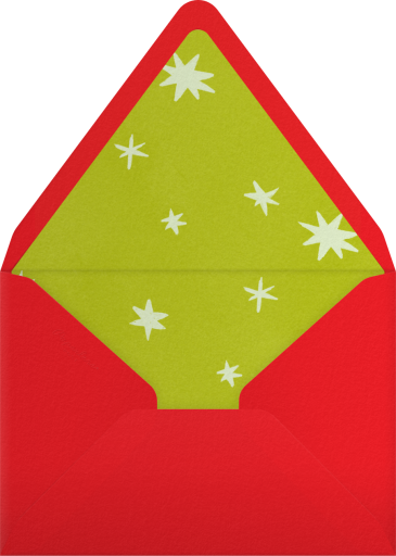 Holiday Unwrapping - Paperless Post Envelope