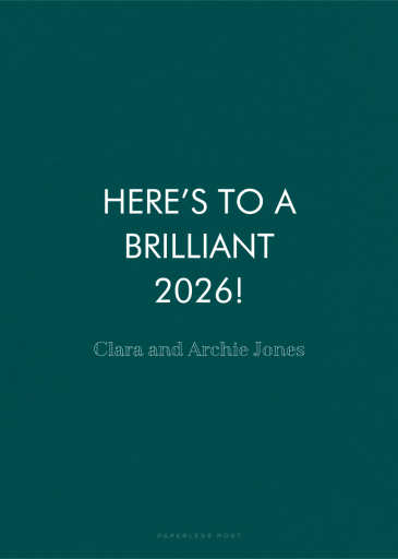 Peace Moderne - New Year's Card by Paperless Post - Back