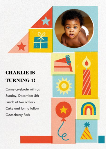 One Puzzling Birthday - First Birthday Invitation by Paperless Post