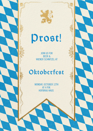 Bavaria - Oktoberfest Invitation by Paperless Post