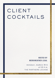 Overlapping Corners (Customizable Template) - Cocktail Party Invitation by Paperless Post