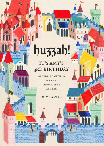 Royal Realm - Birthday Invitation by Paperless Post