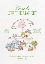 Flower Market - Bridal Shower Invitation by Paperless Post