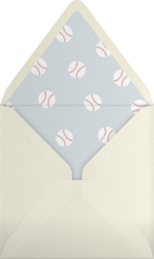 Baseball - Paperless Post Envelope