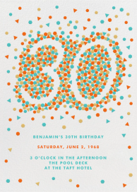 This Year is Shaping Up - 30th Birthday Invitation by Paperless Post