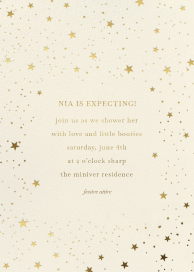Stars and Sparkle - Baby Shower Invitation by Sugar Paper