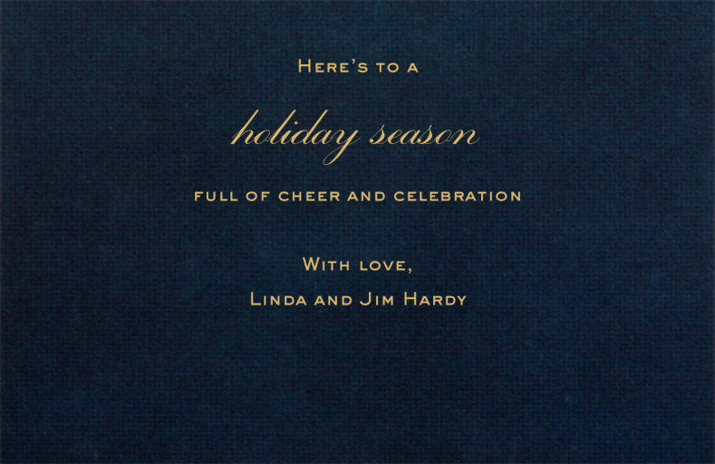 Cities Christmas - Christmas Card by Paperless Post - Back