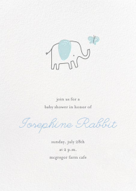The Chase - Baby Shower Invitation by Little Cube
