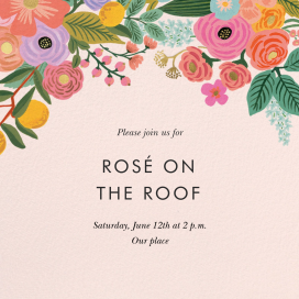 Garden Party (Square) - Printable Invitation by Rifle Paper Co.