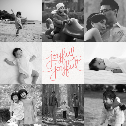 Happy Happy Joy Joy (Multi Photo) - Christmas Card by Paperless Post