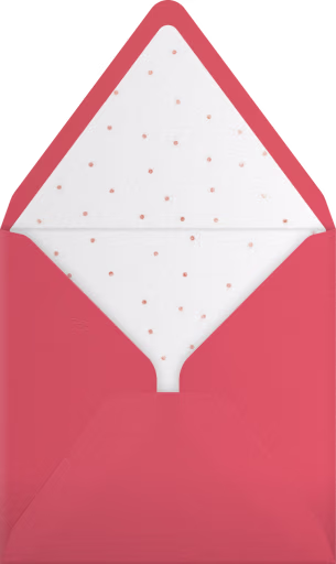 Coral - Paperless Post Envelope