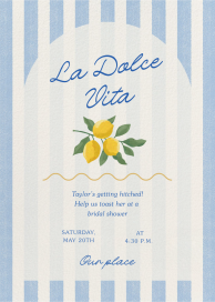 La Dolce Vita by Paperless Post