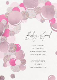 Metallic Balloon Arch - Baby Shower Invitation by Paperless Post