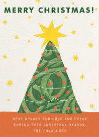 Festive Fir - Christmas Card by Hadley Paper Goods