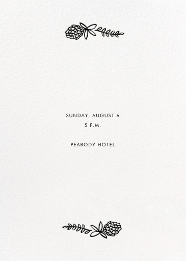 Botanical Lace (Photo) by Rifle Paper Co. - Back