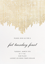 Josephine Baker - Mardi Gras Invitation by Paperless Post