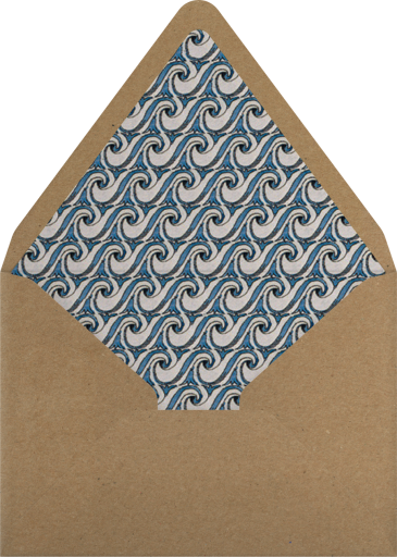 Rope and Waves - John Derian Envelope
