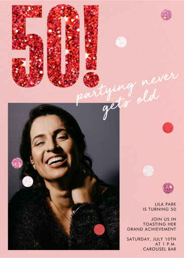 Never Gets Old - Birthday Invitation by Paperless Post