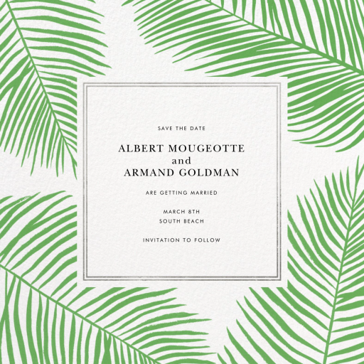 Palmier III by Paperless Post