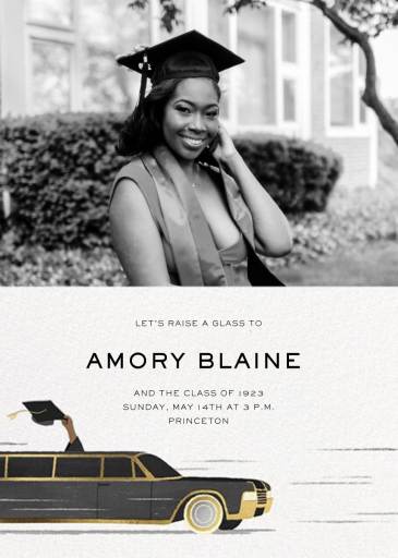 Grad As Can Be - Graduation Party Invitation by Paperless Post