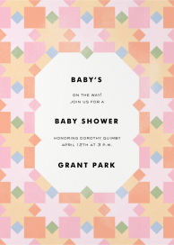 Appliqué All Day - Baby Shower Invitation by Paperless Post