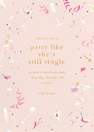 Fling Drinks - Bachelorette Party Invitation by kate spade new york