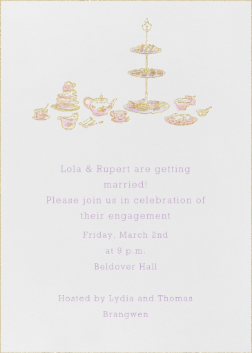 High Tea by Paperless Post