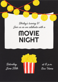 Home Movie Theater by Paperless Post