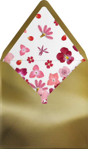 Love is in Bloom - Paperless Post Envelope