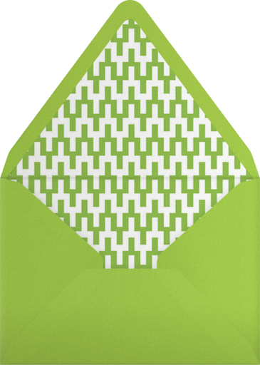Stepped Chevron - Jonathan Adler Envelope