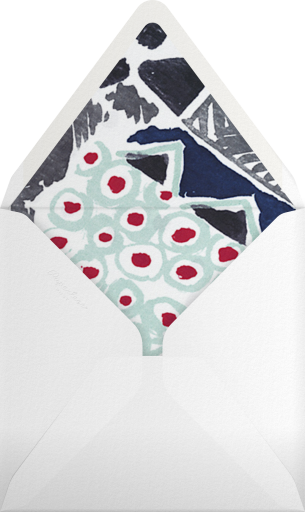 Silk a Pois - Oscar de la Renta Envelope