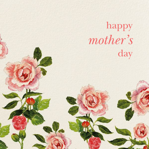 Peony Blossoms - Mother's Day Card by Felix Doolittle