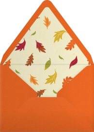 Fall Door - Paperless Post Envelope